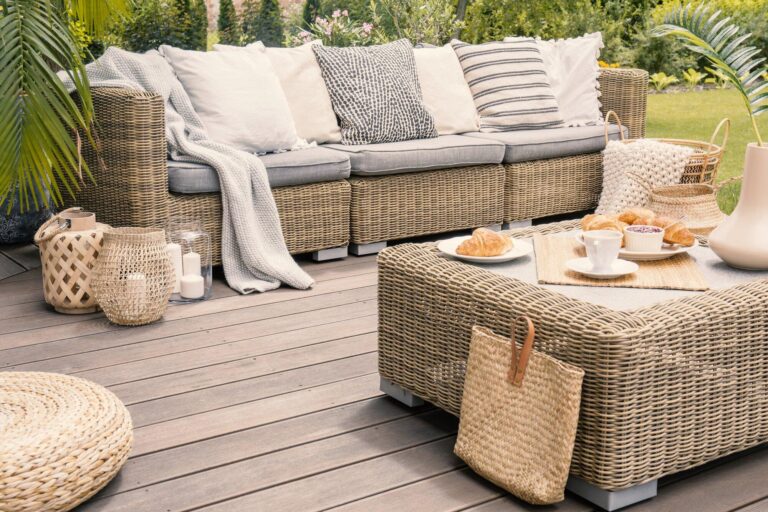 How to Maintain and Care for Your All-Weather Wicker Patio Furniture