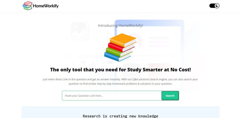 Homeworkify AI Provides Free Solutions to Thousands of Homework Questions